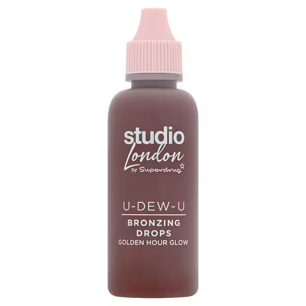 Studio London U Dew U Bronzing Drops Medium-Dark (British brand)