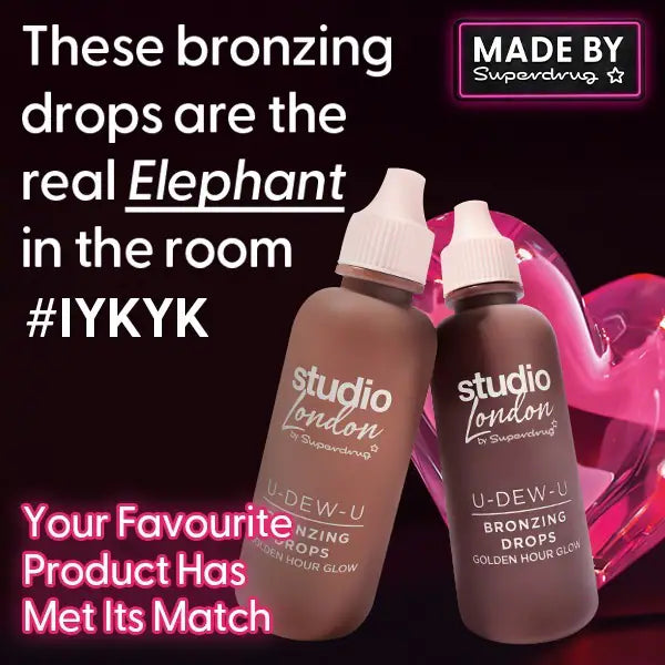 Studio London U Dew U Bronzing Drops Medium-Dark (British brand)