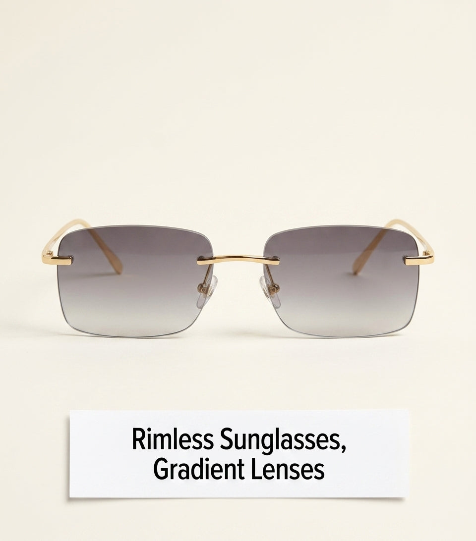 Cartier metal rectangular sunglasses - British product