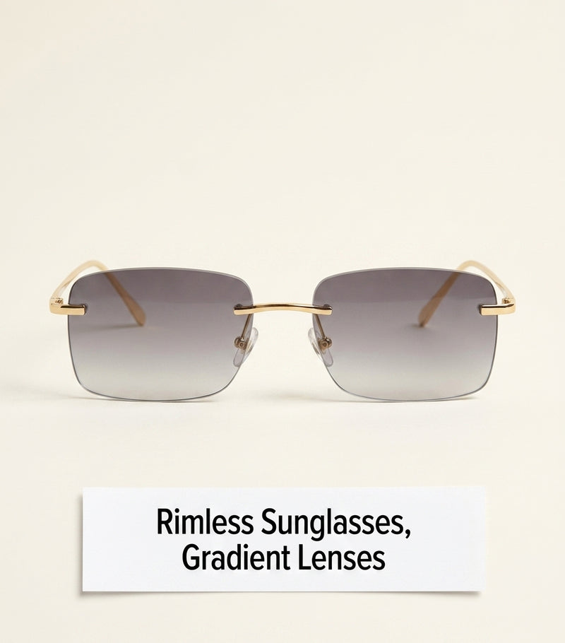 Cartier metal rectangular sunglasses - British product