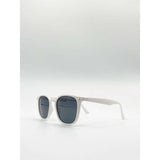 SVNX Preppy Square sunglasses with keyhole nosebridge - British brand