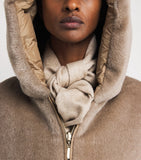Max Mara cashmere monogram scarf luxury accessory, UK version