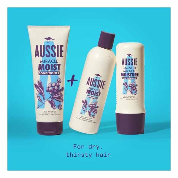 Aussie Miracle Moist Conditioner 350ml