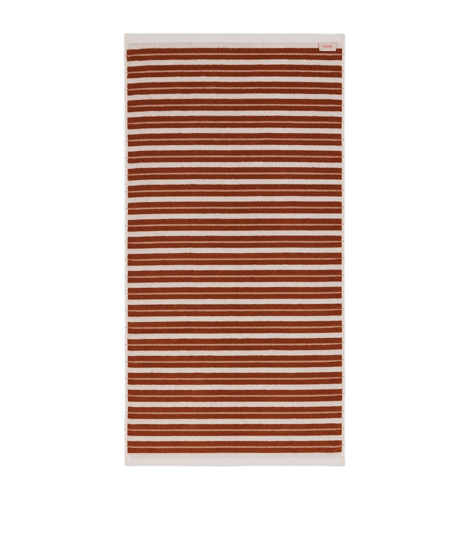 BAINA Organic Cotton Franklin bath towel 70cm x 140cm - British product