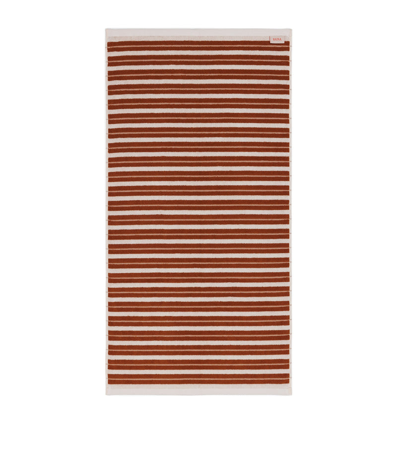 BAINA Organic Cotton Franklin bath towel 70cm x 140cm - British product