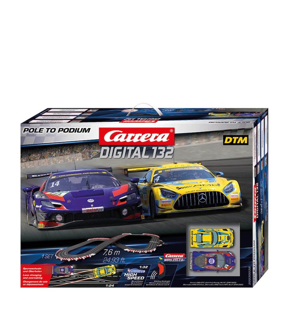 Carrera Digital 132 slot car racing set - British product