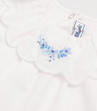Tartine et Chocolat children's floral embroidered blouse (British brand)