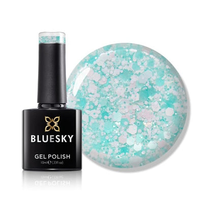 Superdrug Bluesky Gel Polish Turquoise Nail Polish- Buy online at McGrocer