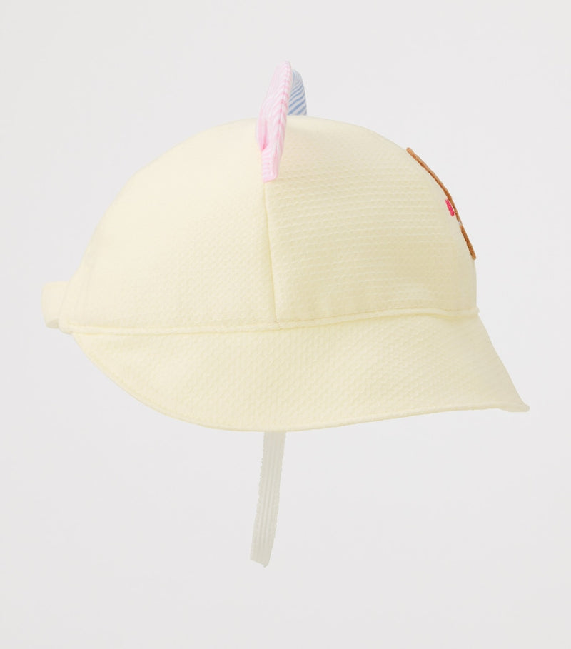 Miki House bear bucket hat cotton for kids, UK version