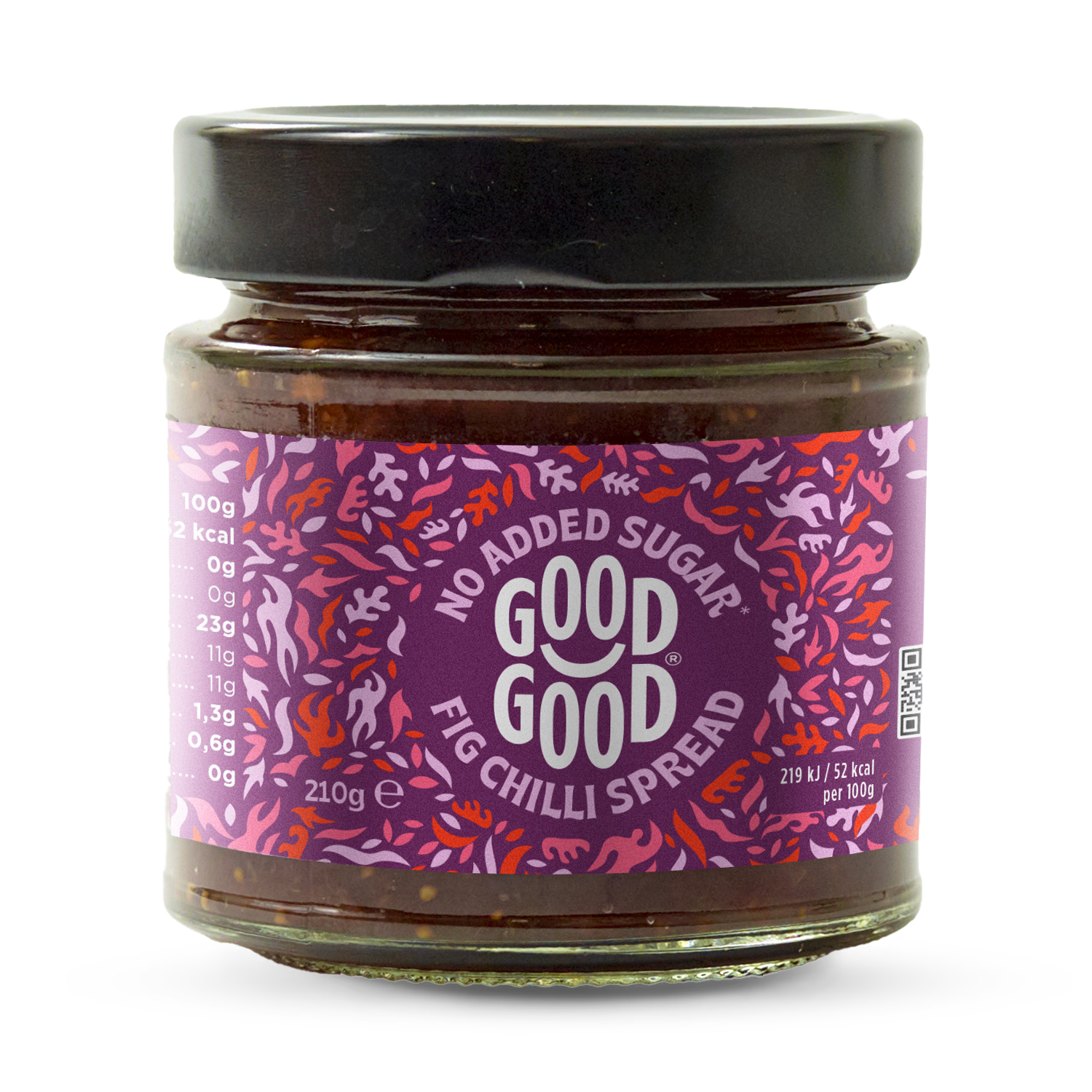 Good Good fig chili jam 210g (British brand)