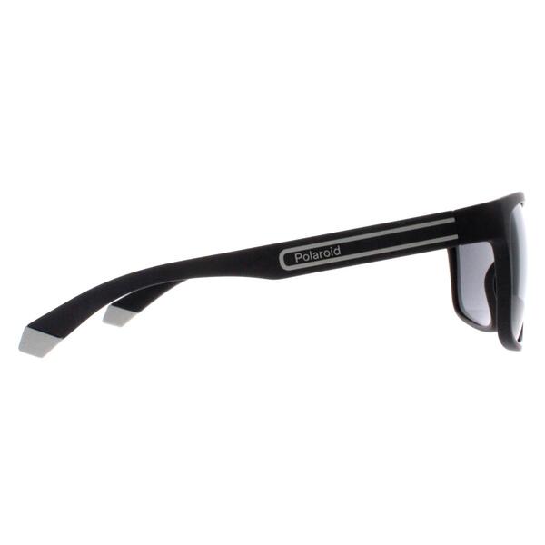 Polaroid men's polarized sunglasses black matte frame - British product
