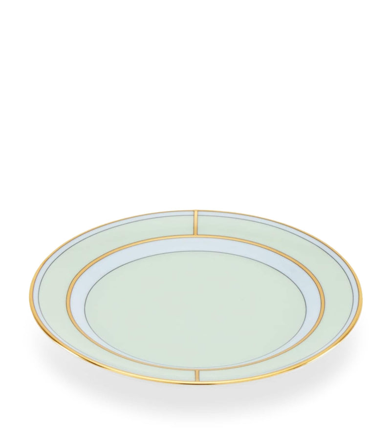 GINORI 1735 Verde bread plate 17cm, UK version
