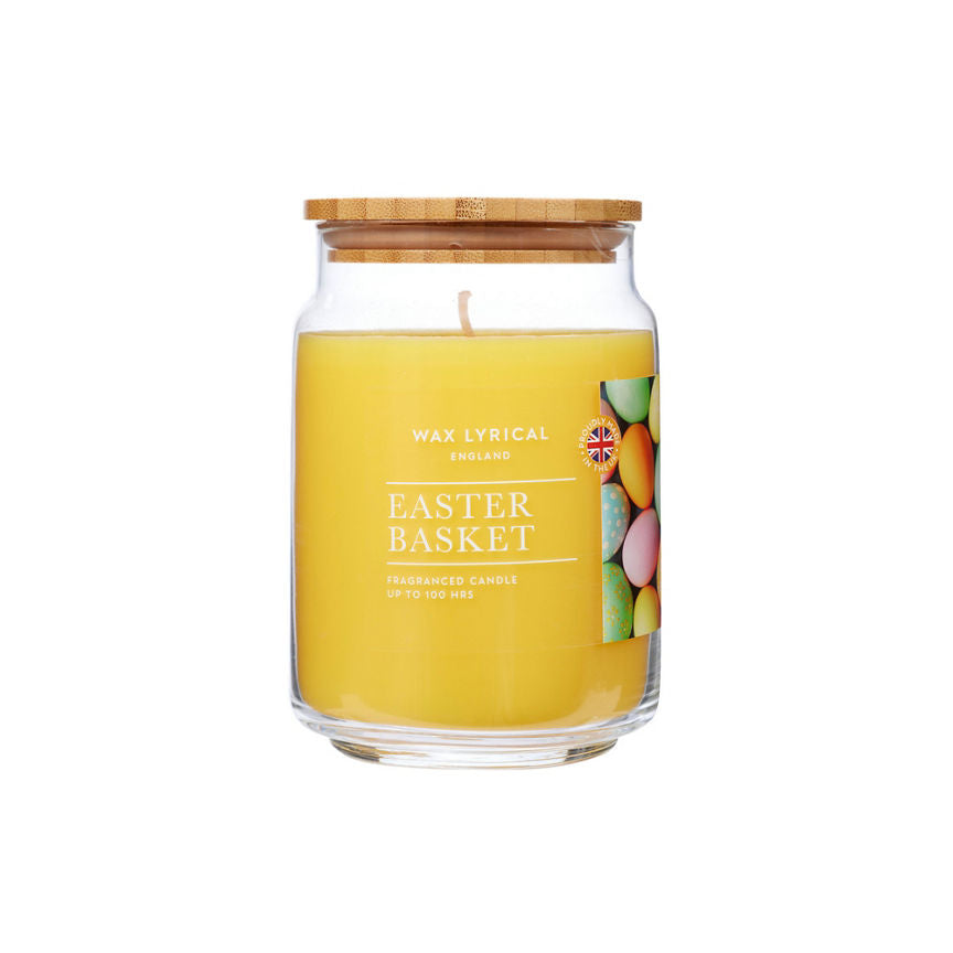 Wax Lyrical Large Jar Easter Basket Candle GOODS ASDA   