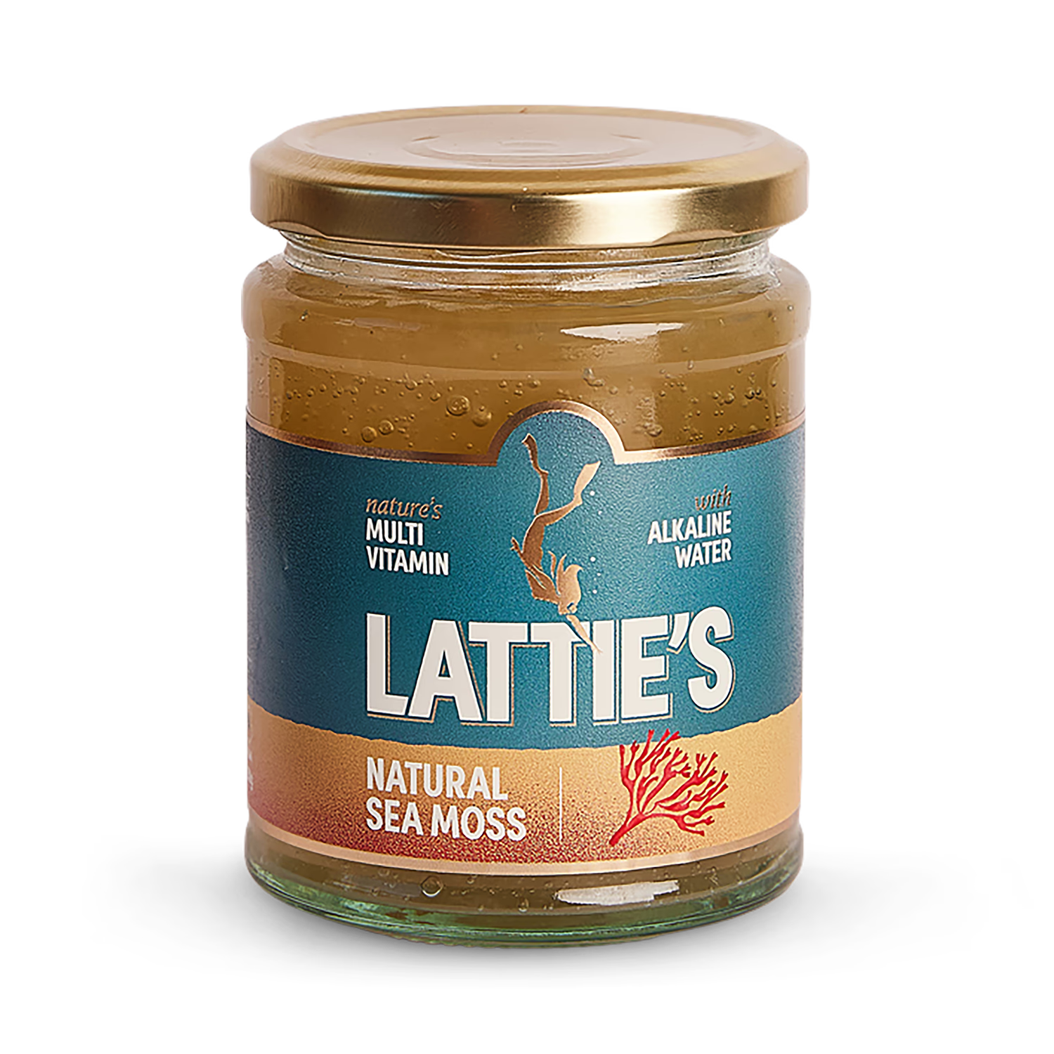 Lattie's Natural Sea Moss Gel 250g (British brand)