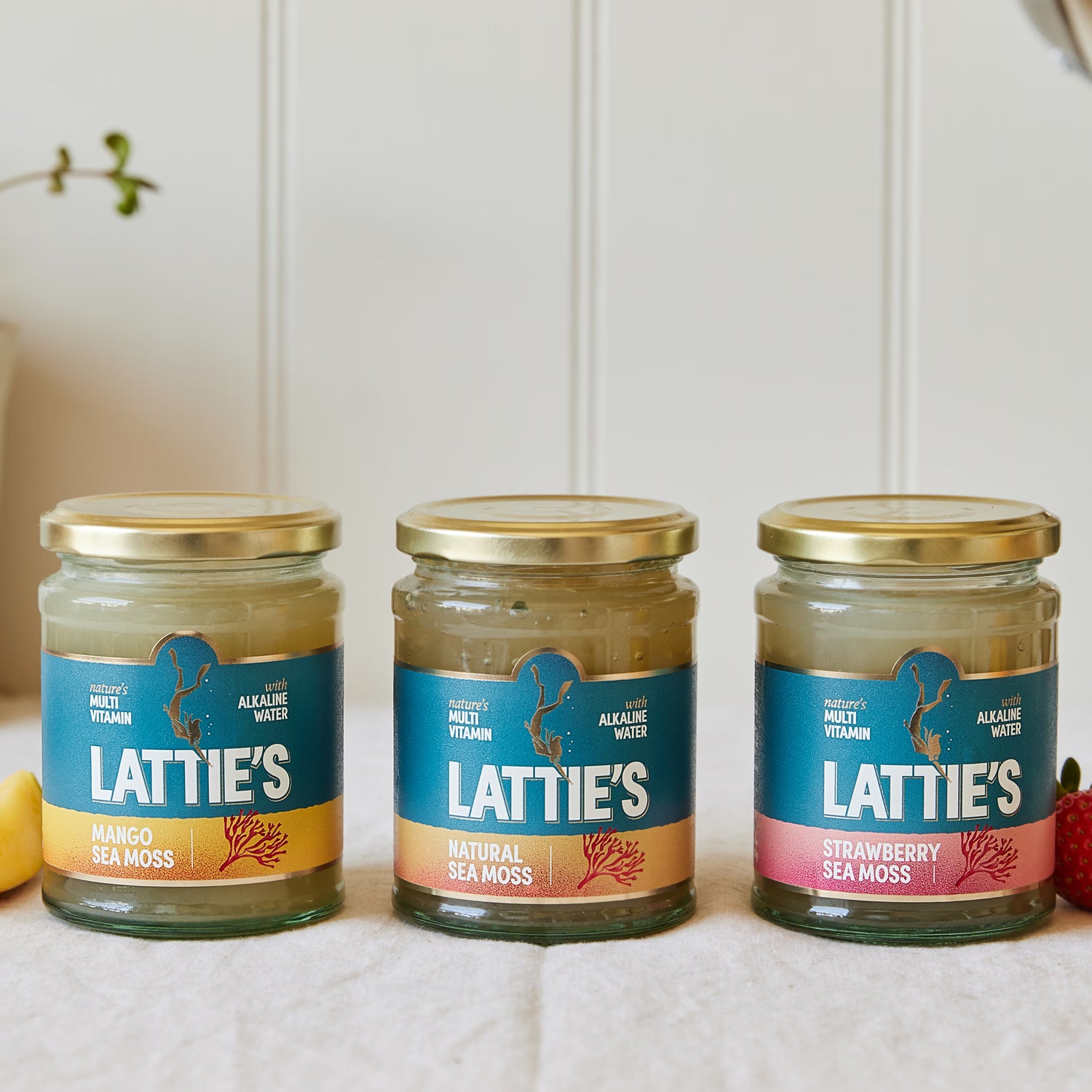 Lattie's Natural Sea Moss Gel 250g (British brand)