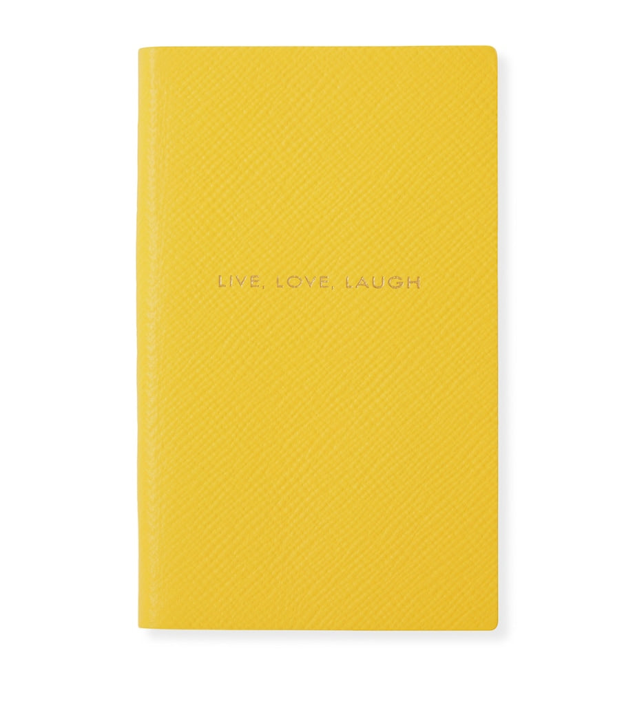 Smythson Panama notebook leather cover - British product