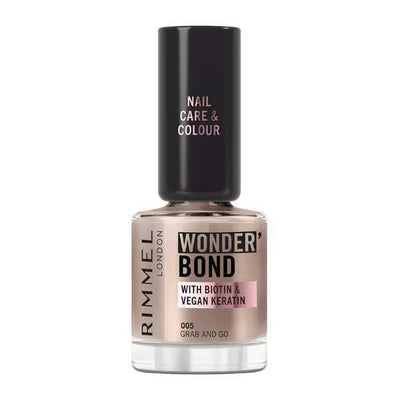 Superdrug Rimmel Wonder'Bond Care + Colour 005 Nail Polish- Buy online at McGrocer