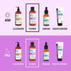 Me+ PHA Exfoliating Toner 200ml bottle, imported from the UK
