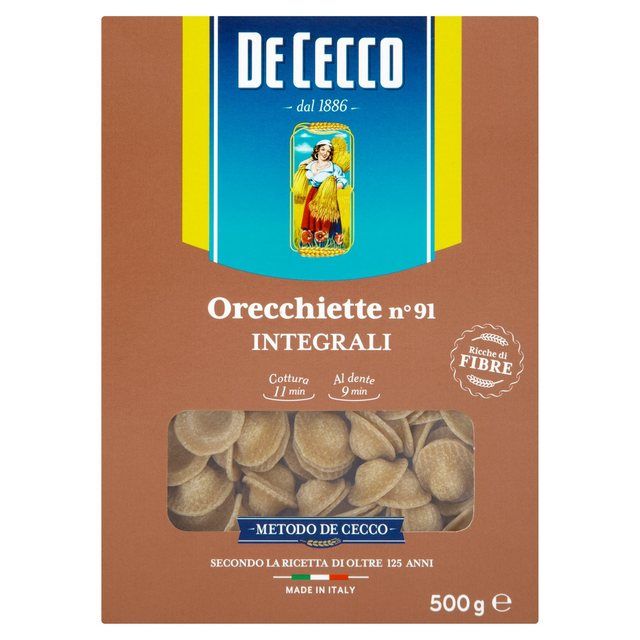 De Cecco Whole Wheat Orecchiette Default Title