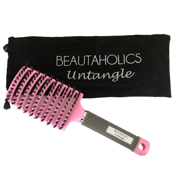 Beautaholics detangling hairbrush pink, UK version