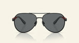 Prada Linea Rossa metal aviator sunglasses A50S - British product