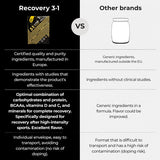 Recuperation Vanilla Recovery Powder 12 pack - British product