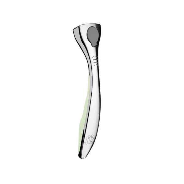 FFS Beauty metal razor handle olive - British product