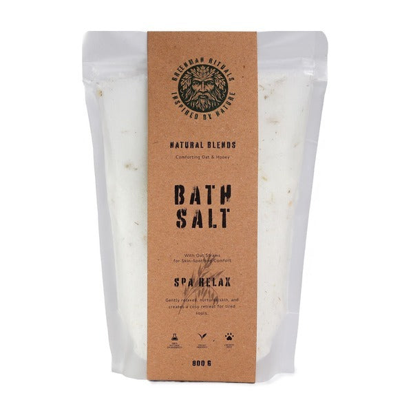 Serenityy's oat and honey Epsom bath salt 800g - British product