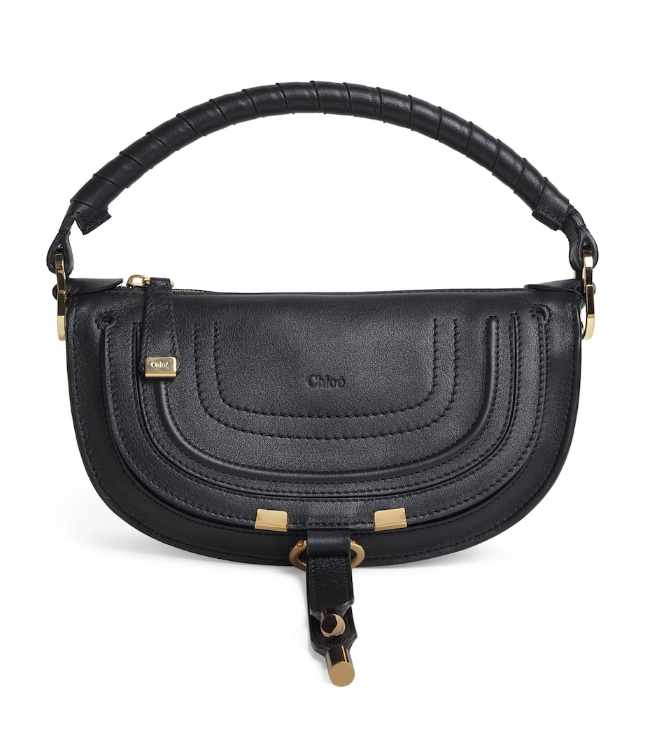 Chloé Marcie mini calfskin shoulder bag with tassels - British product