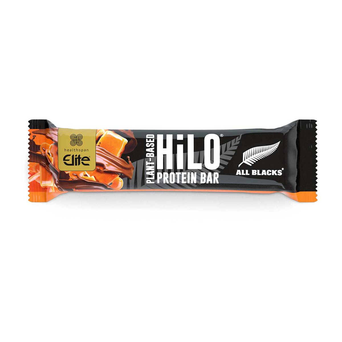 Healthspan Elite All Blacks Vegan Protein Bar Salted Choc Caramel - 60g GOODS Boots   