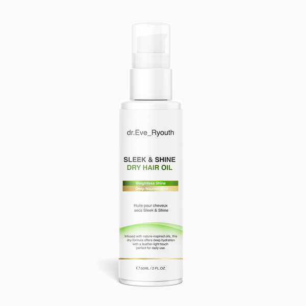 Dr Eve Ryouth sleek and shine dry hair oil 60ml, UK version