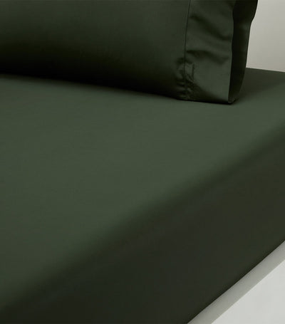 Harrods Ralph Lauren Home Cotton RL624 Double Fitted Sheet (140cm x 200cm)- Buy online at McGrocer
