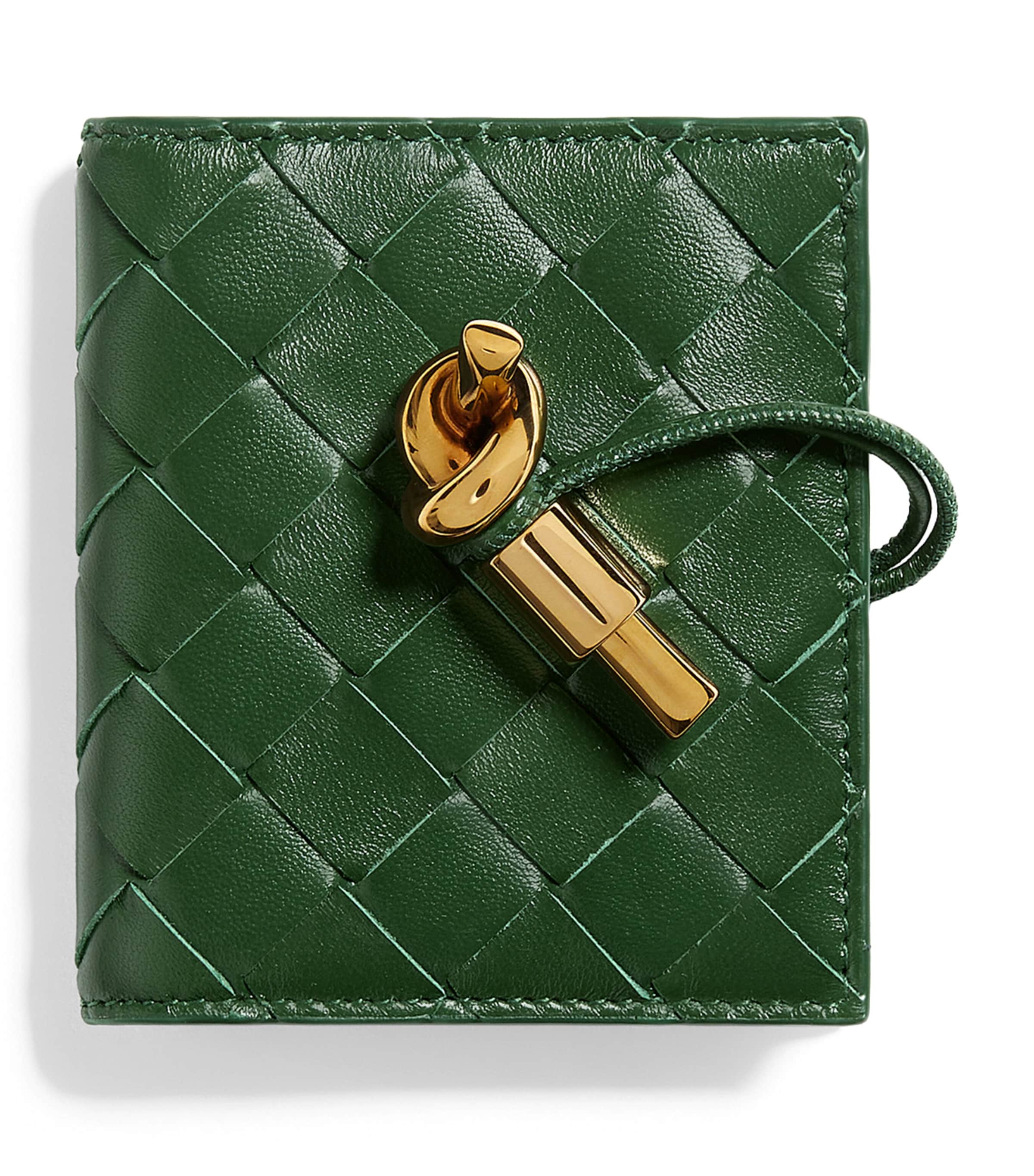 Bottega Veneta Andiamo flap card holder, imported from the UK