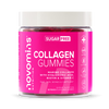 Novomins collagen gummies sugar-free peach flavour 60 gummies (British brand)