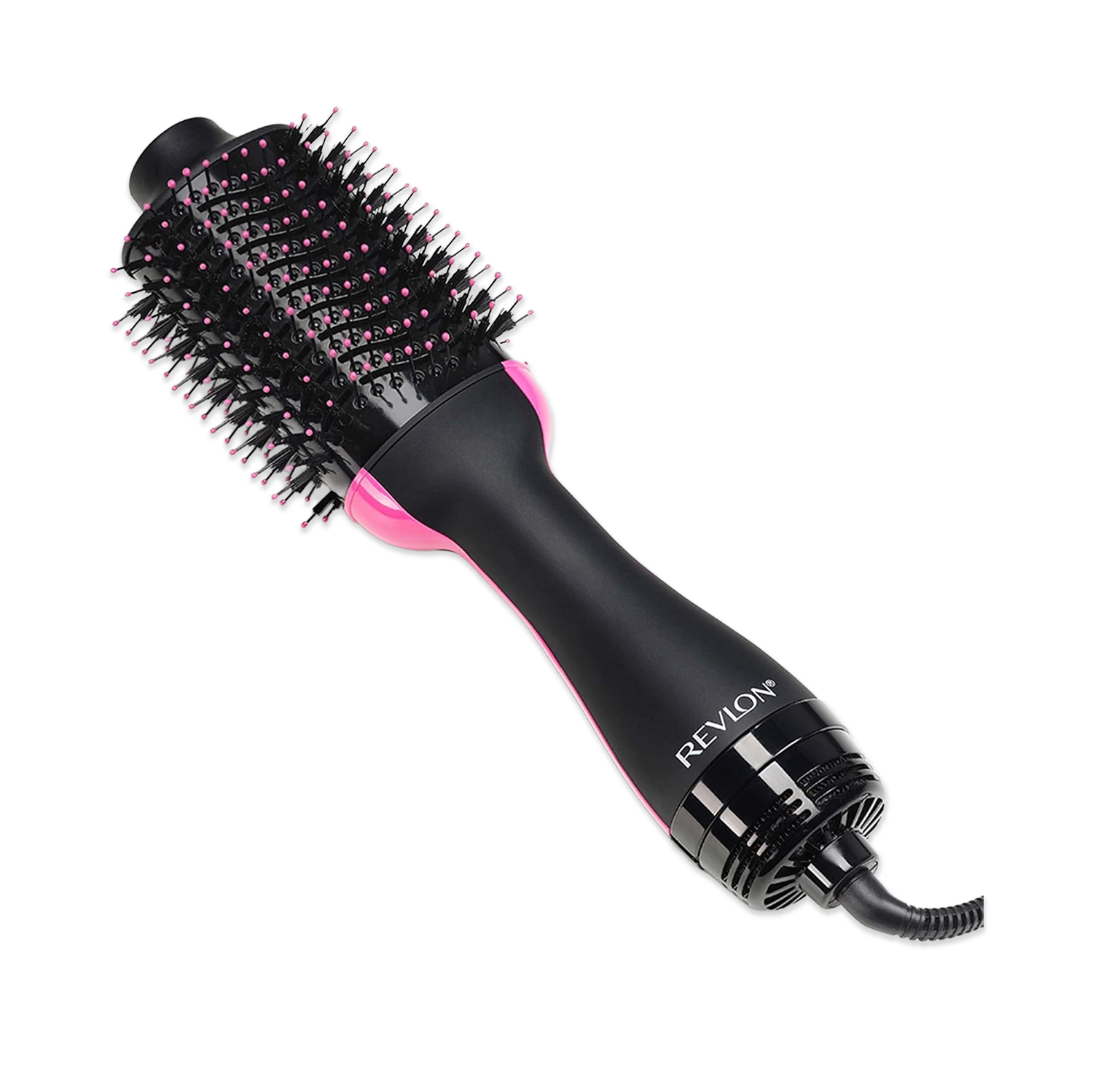 Revlon One Step Hair Dryer Black Pink, imported from the UK