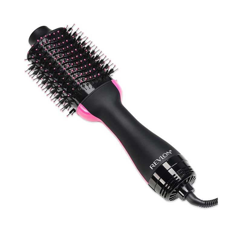 Revlon One Step Hair Dryer Black Pink, imported from the UK