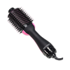 Revlon One Step Hair Dryer Black Pink, imported from the UK