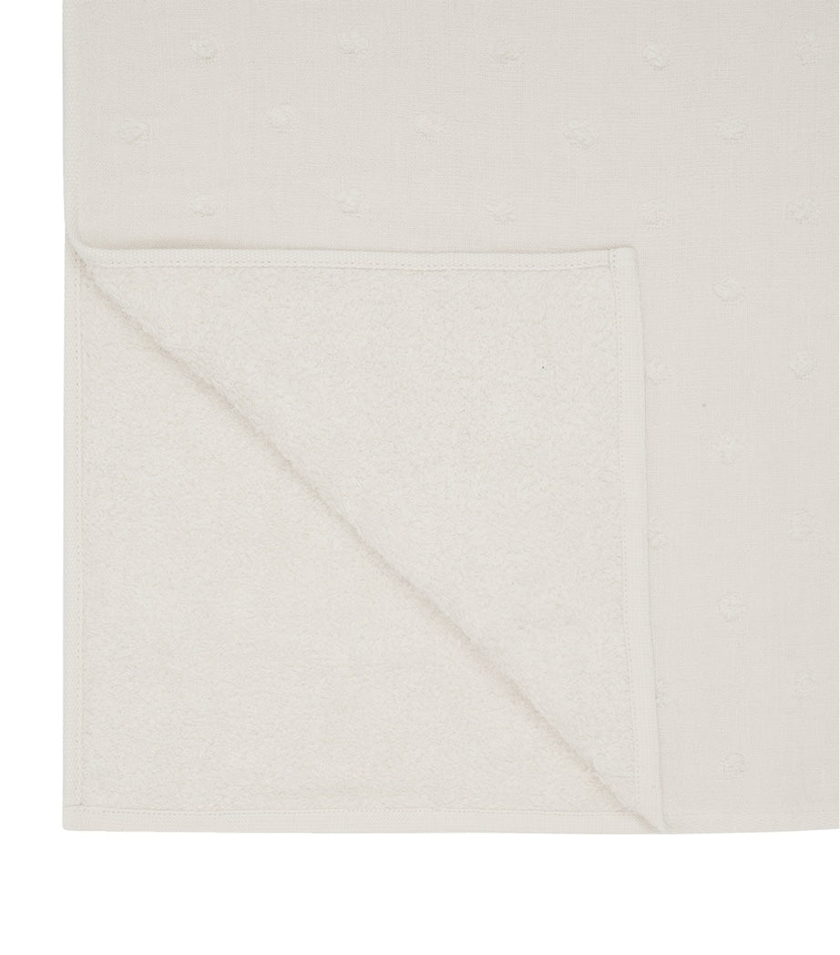 Uchino Zero Twist Gauze Dots hand towel 60cm x 100cm (British brand)