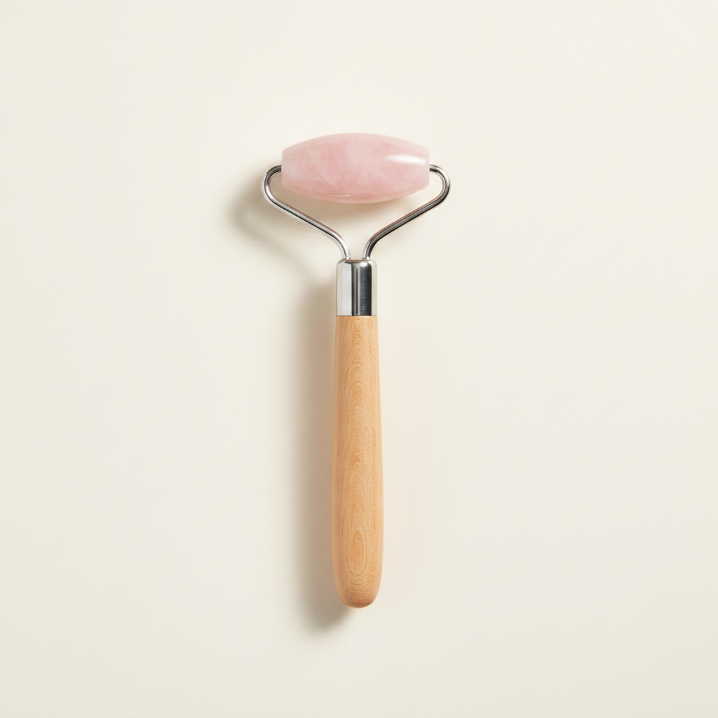 Botanics Rose Quartz Facial Roller - British product