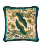 Emma J Shipley Velvet Lynx cushion 46cm x 46cm - British product