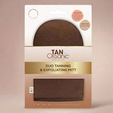 TanOrganic Duo Exfoliate and Tanning Glove, UK version