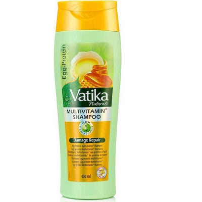 Dabur Vatika Naturals Egg Protein Shampoo Repair Damaged Hair