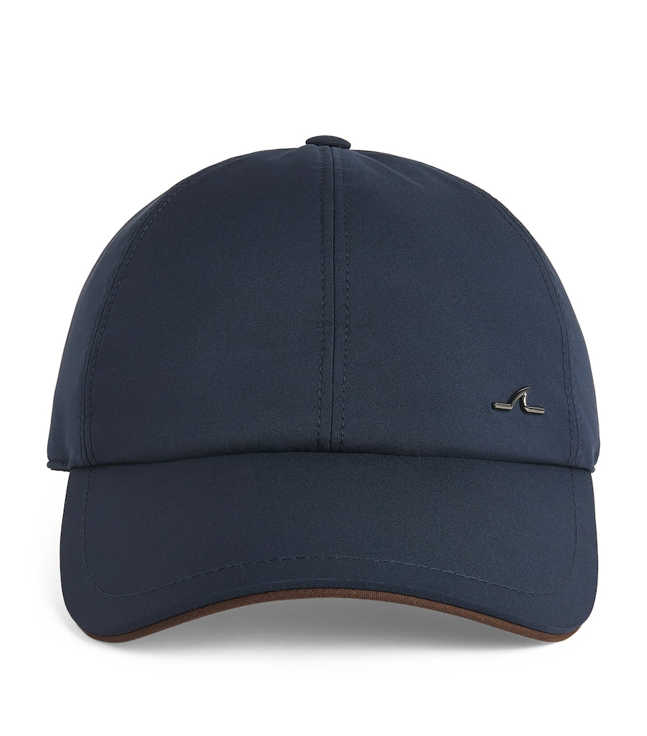 Paul & Shark baseball cap with metallic fin, imported from the UK