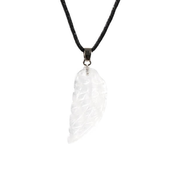 Myga Angel Wing Pendant Rock Quartz - British product