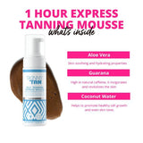 Skinny Tan Mousse 1 Hour Express 150Ml GOODS Superdrug   