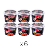 Samyang Buldak Topokki Bowl hot chicken flavour 6 pack - British product