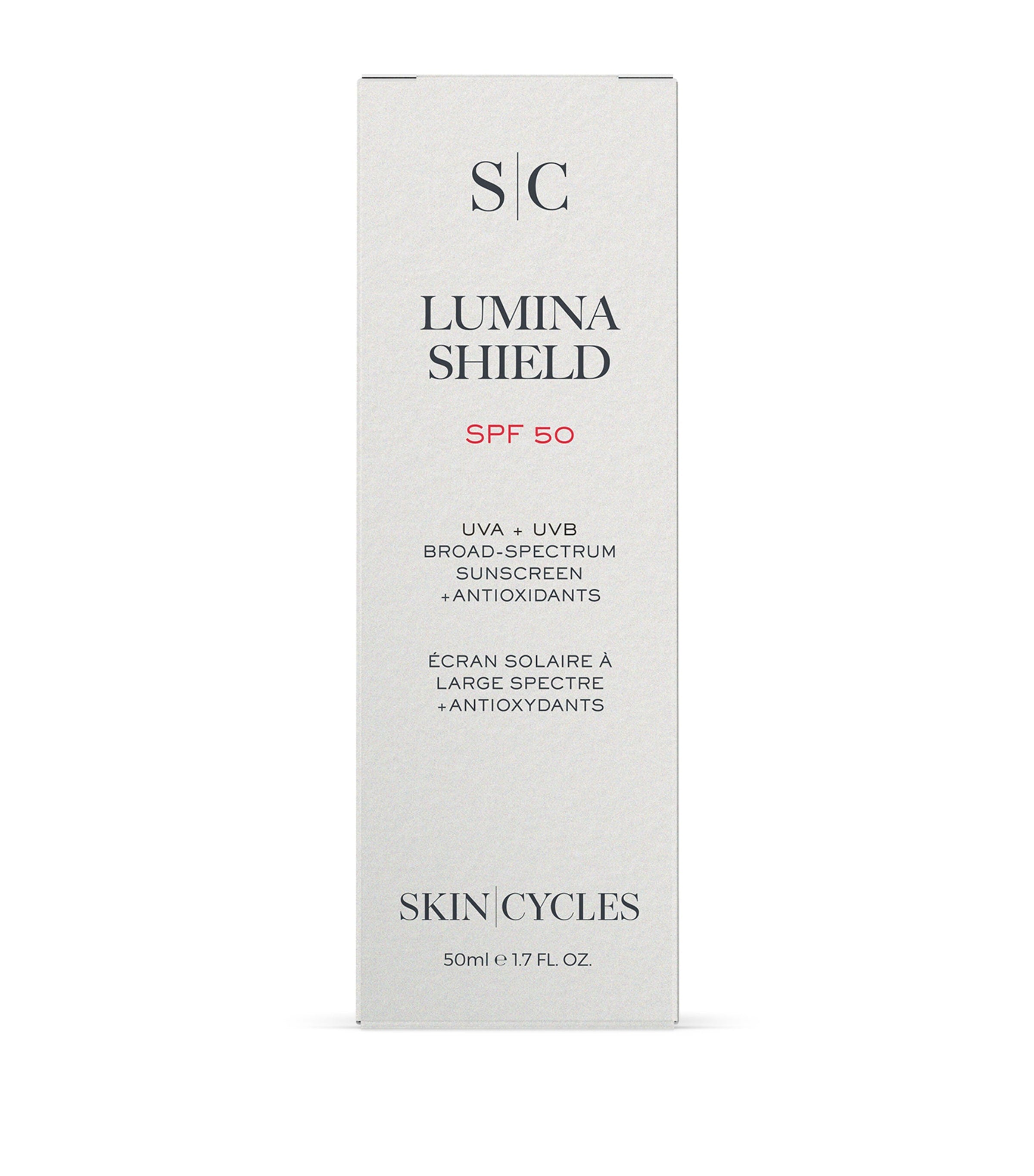 SKIN - CYCLES Lumina Shield SPF 50 sunscreen spray 50ml (British brand)