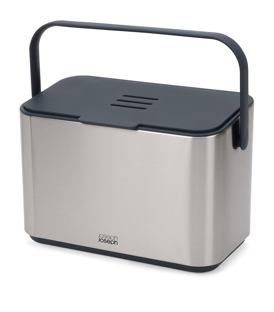 Joseph Joseph stainless steel premium food waste caddy 4L - British product