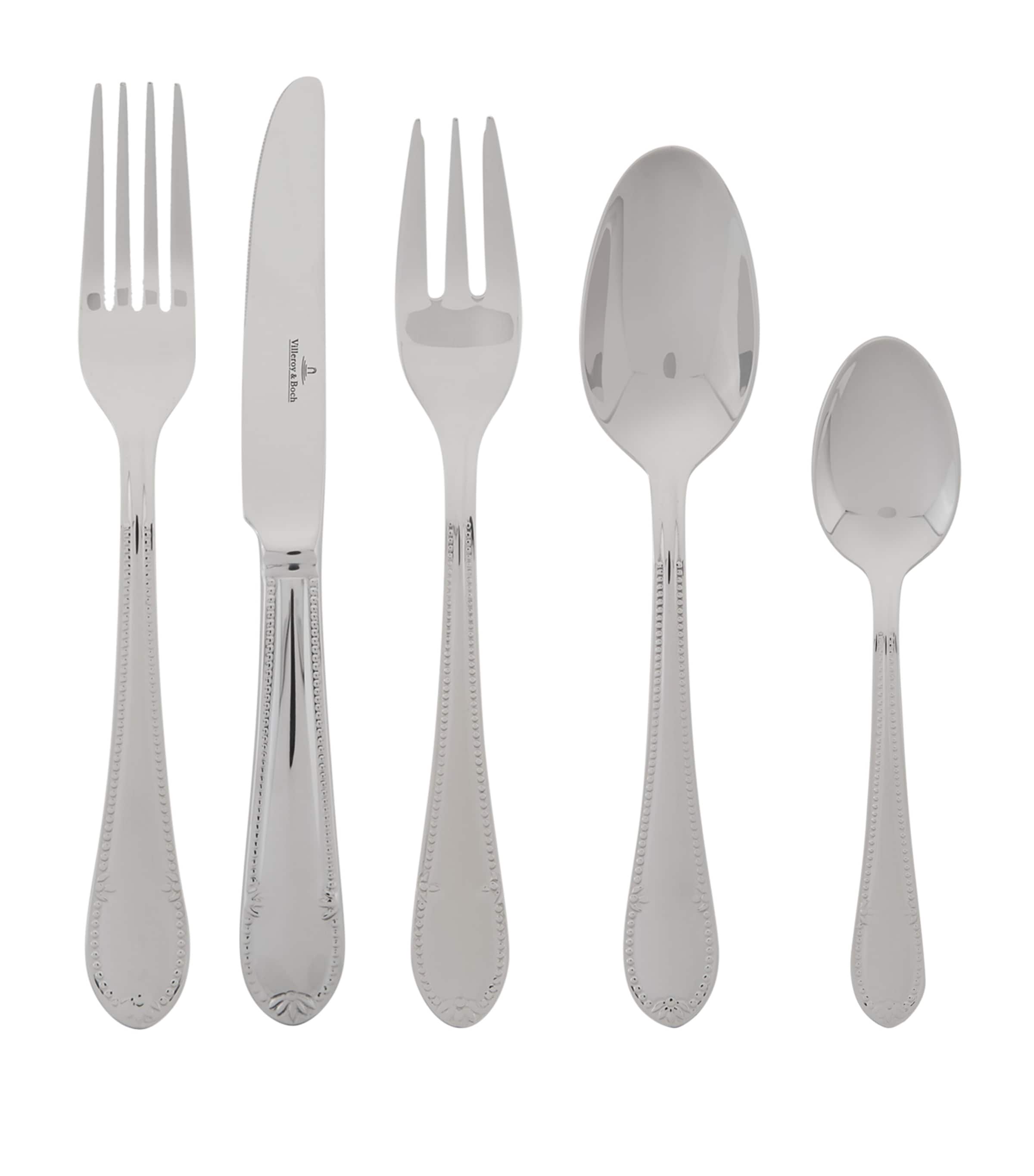 Villeroy & Boch Mademoiselle stainless steel 30-piece cutlery set (British brand)