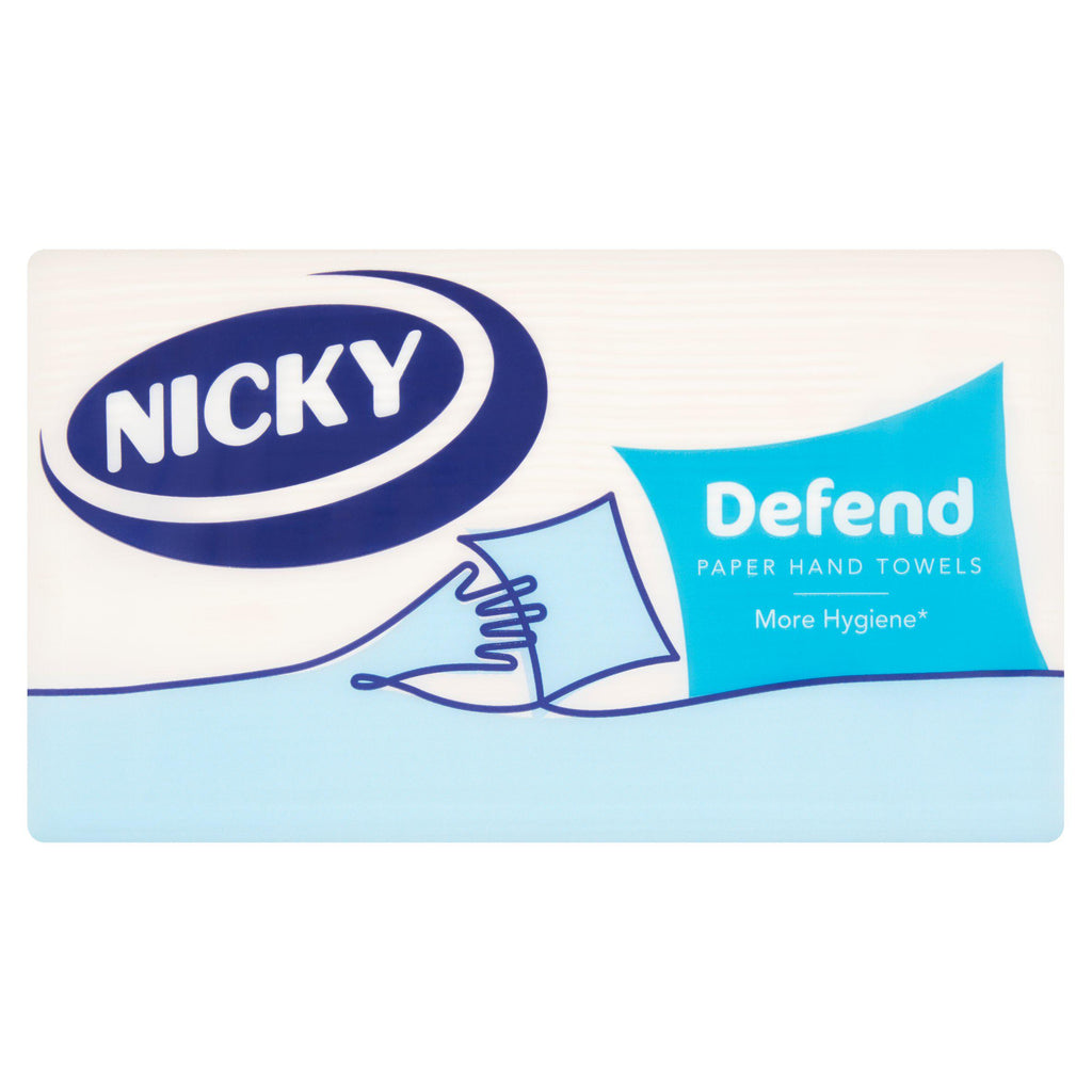 Nicky Defend Disposable Paper Hand Towels X100